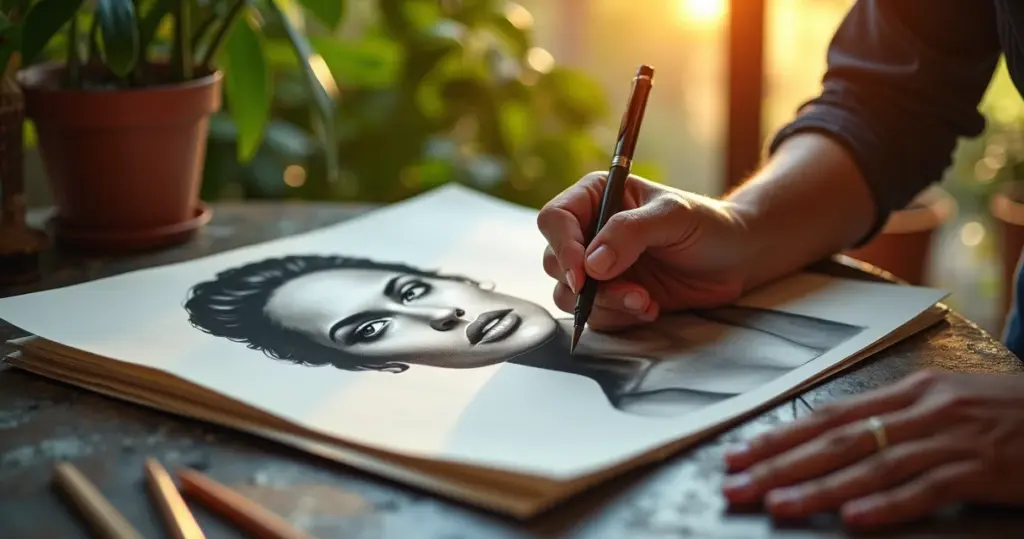 Como Desenhar Angelina Jolie: Técnicas dos Artistas Reveladas