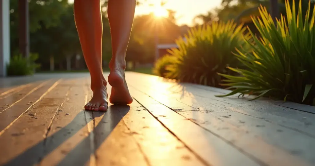 Deck de concreto: o fim da dor de cabeça com madeira em áreas externas