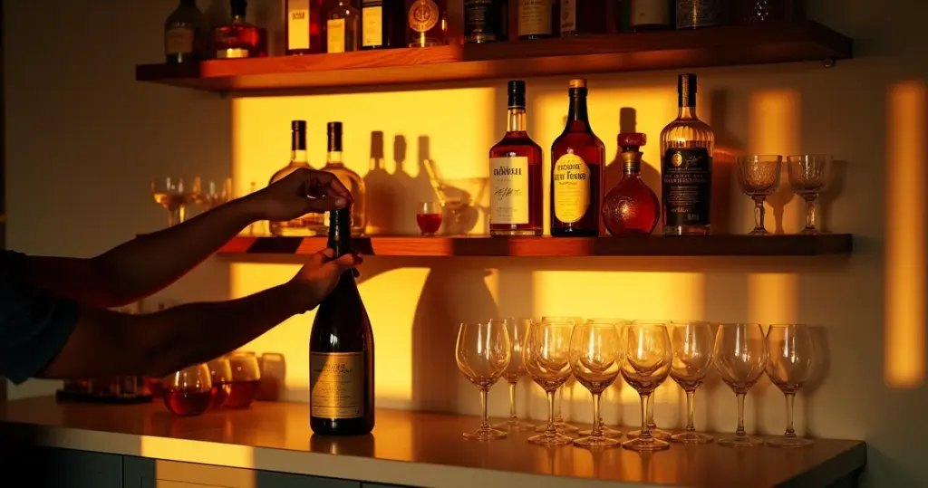 Prateleira para bar: o modelo que resolve sua bagunça de vez