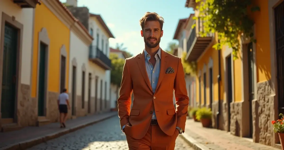 87 Ideias de Terno Masculino Terracota que Funcionam em Qualquer Ocasião