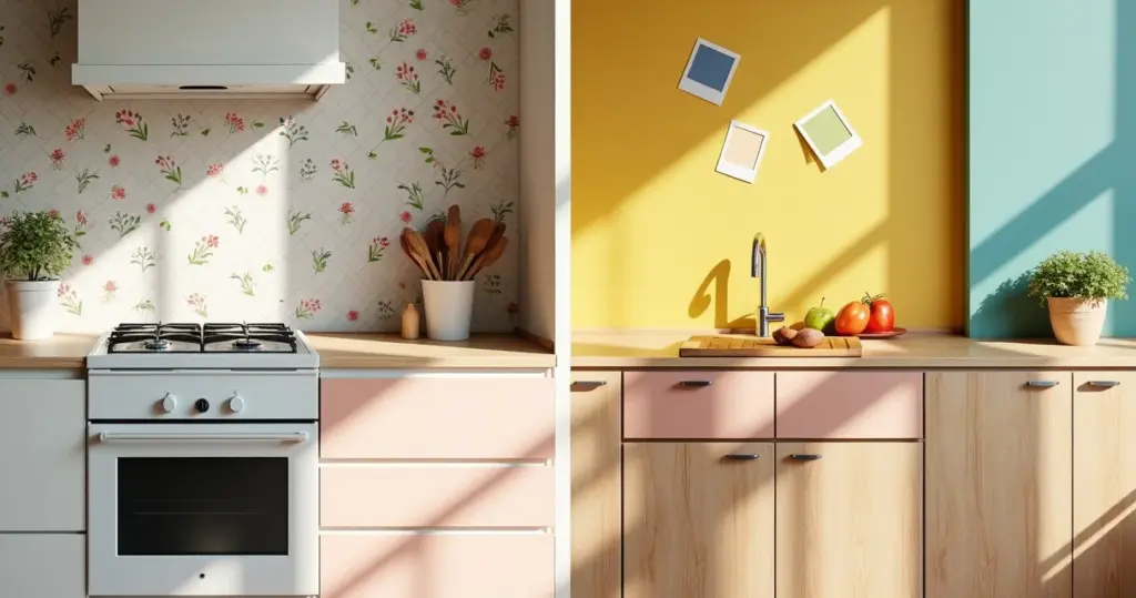 47 Ideias Criativas de Adesivo de Parede Cozinha para Renovar Sem Obra 47 Ideias Criativas de Adesivo de Parede Cozinha para Renovar Sem Obra