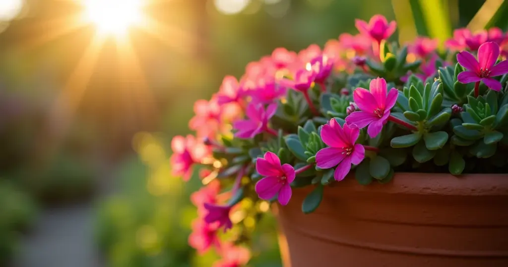 95 ideias para usar a aptenia e transformar seu jardim com flores o ano todo