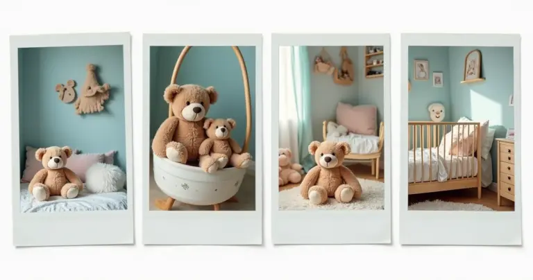 55 Ideias de Decoração de Quarto de Bebê Masculino Ursinho para 2026