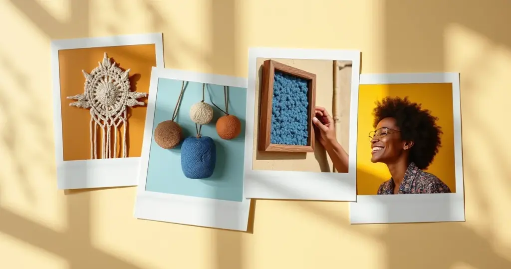 51 Ideias de Quadros Artesanais para Transformar Sua Decoração