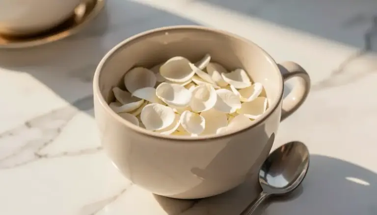 CHÁ DE ROSA BRANCA É BOM PARA QUÊ? Conheça os Benefícios Calmante, Anti-inflamatório e Digestivo (Guia Completo)