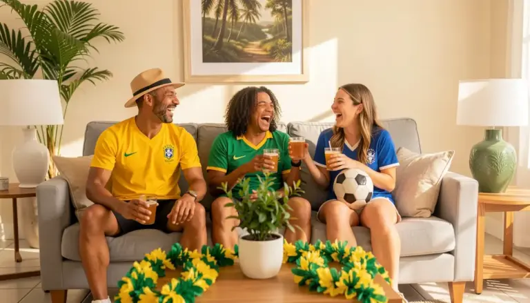 7 Ideias de DECORAÇÃO DE COPA DO MUNDO para Transformar sua Casa (Fotos e Tendências)