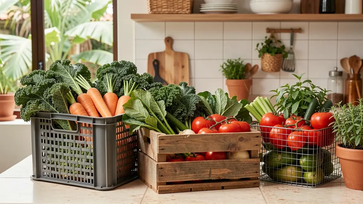 Caixa de Verdura: Como Escolher a Ideal para Sua Casa ou Feira Caixa de Verdura: Como Escolher a Ideal para Sua Casa ou Feira