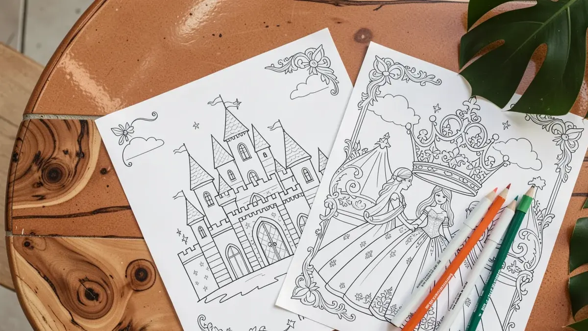 Desenhos das Princesas para Colorir: Guia Completo com PDFs Grátis e Dicas de Impressão