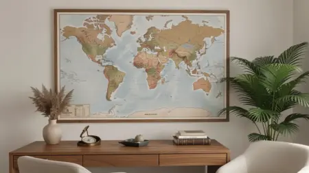 Mapa político do mundo: países, capitais e fronteiras atualizados