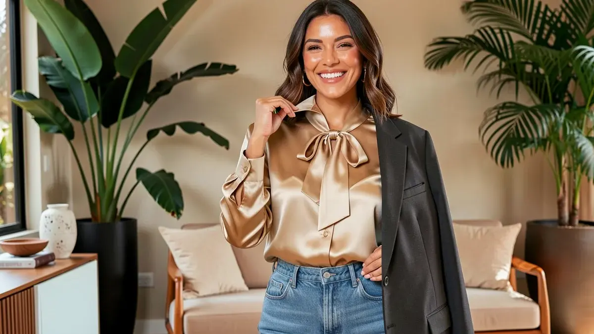 Blusa Gola Laço: Como Amarrar e Combinar em Qualquer Ocasião Blusa Gola Laço: Como Amarrar e Combinar em Qualquer Ocasião